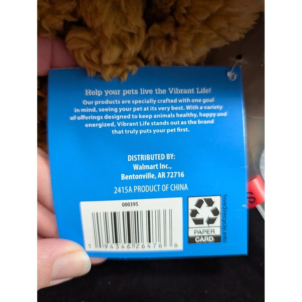 Vibrant Life Pet Jacket Blue Green Ombre‎ Faux Fur Dog Cat Coat Small 10-20lb
